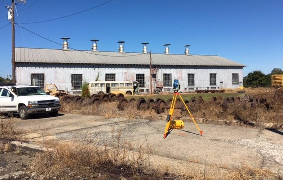 Topographic Survey at The North Carolina Transportation Museum